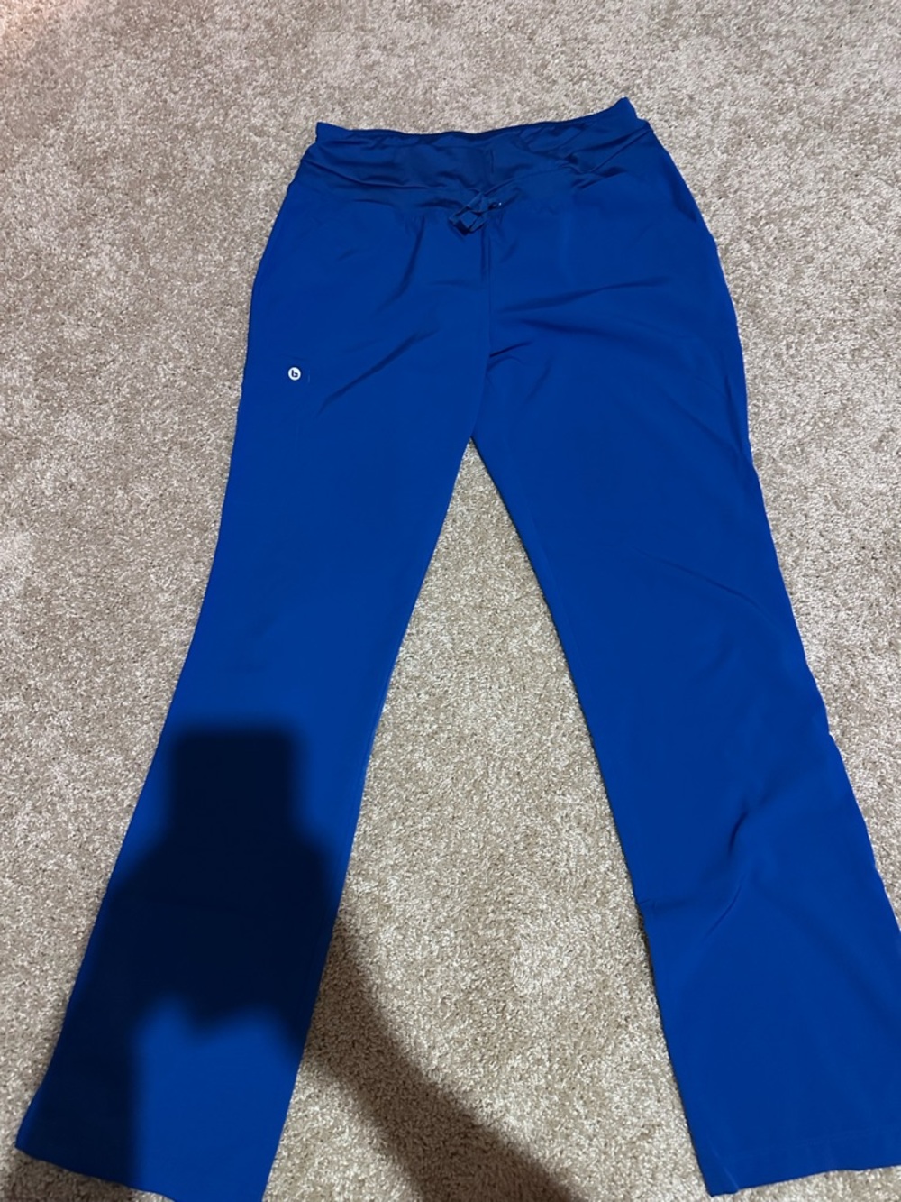 Barco Uniforms Blue Boot Cut Scrub Pants